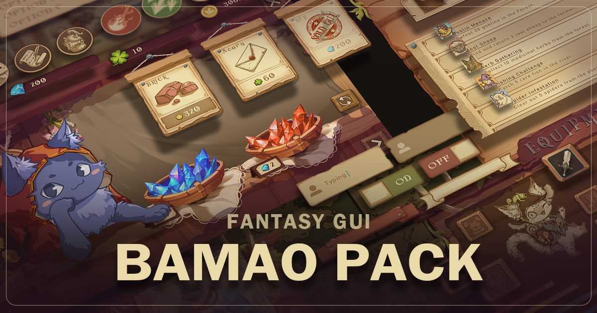 Bamao Pack:Fantasy GUI